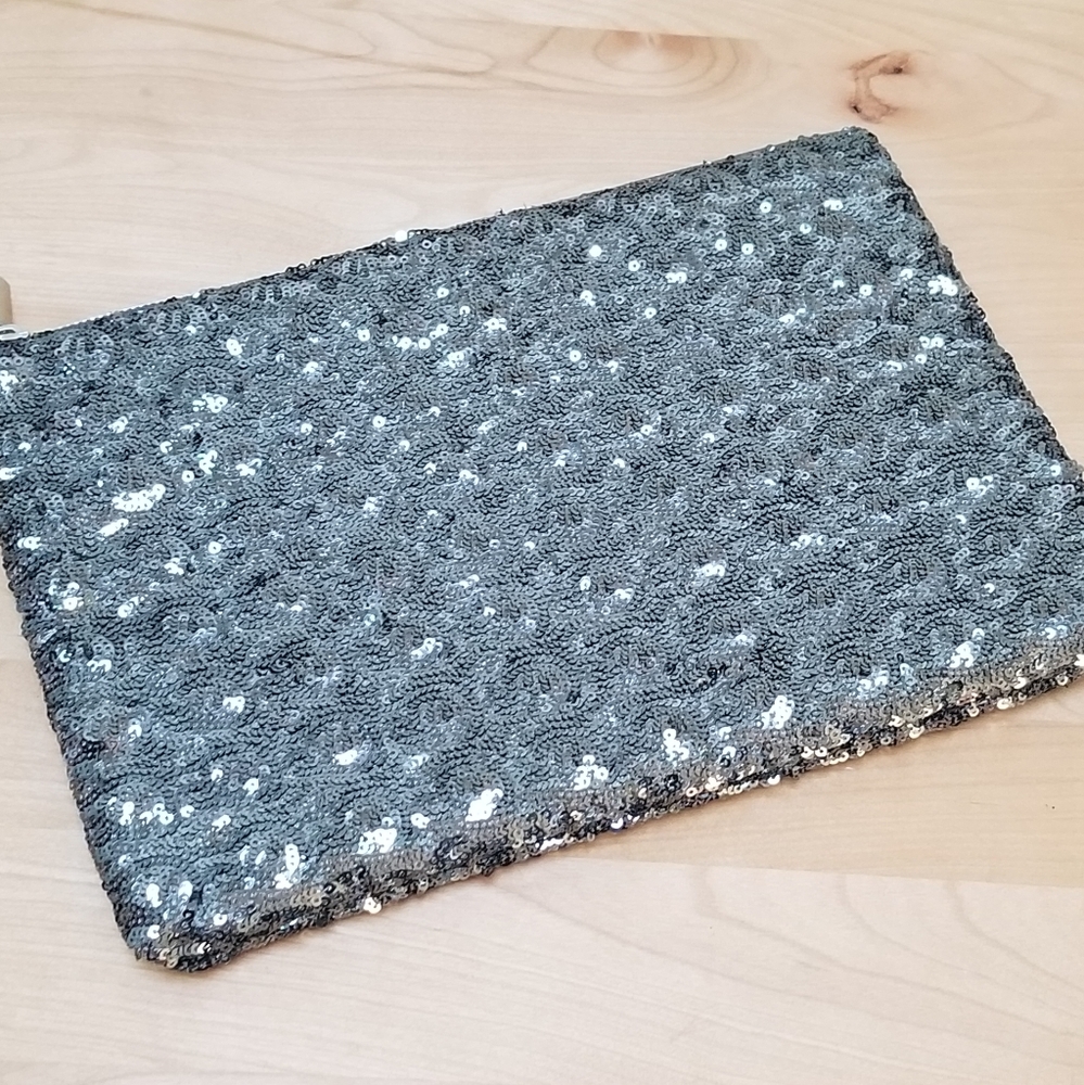 JULEP LAPTOP/I-PAD CASE | PADDED GUNMETAL SEQUIN